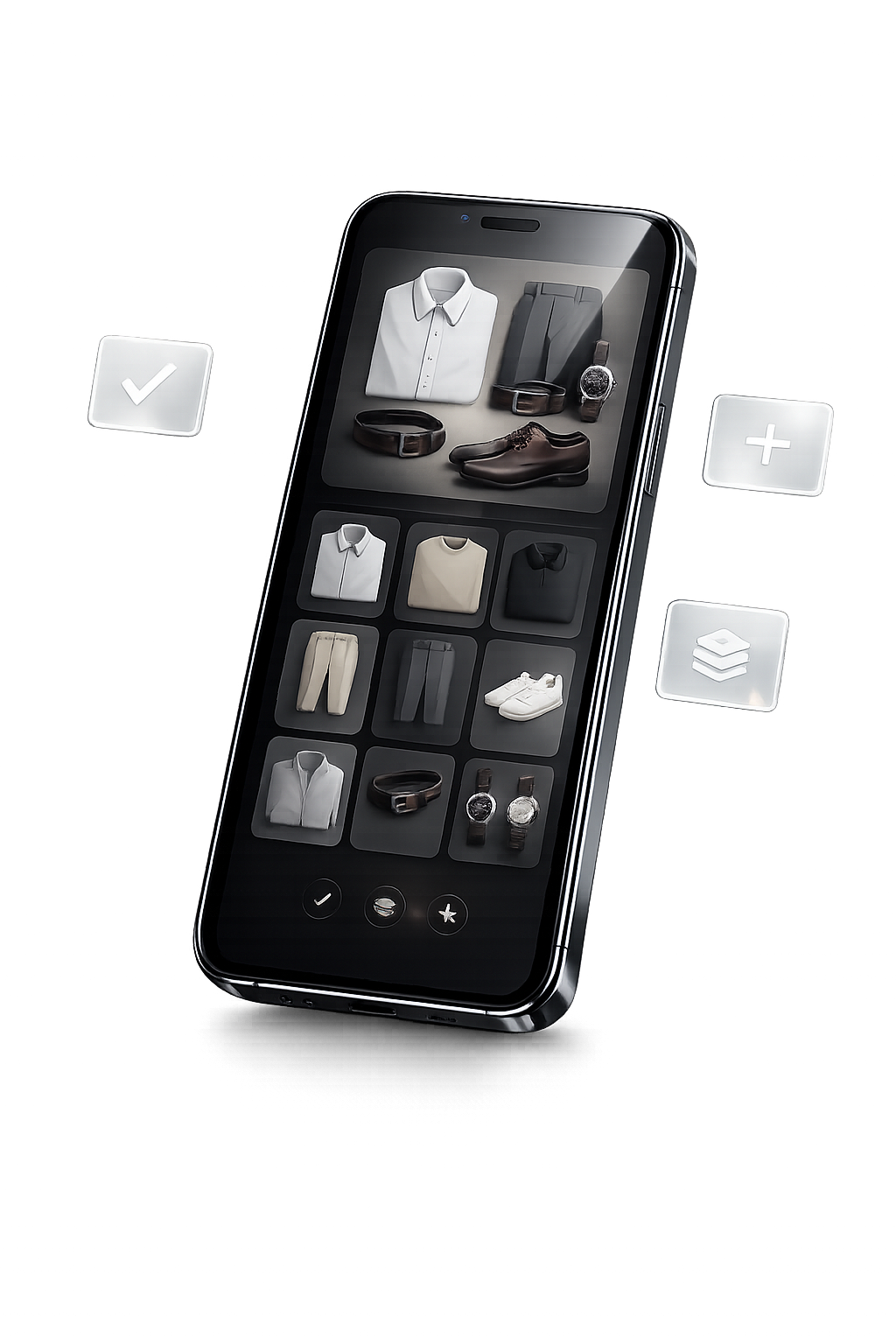 Интерфейс Looksy на iPhone
